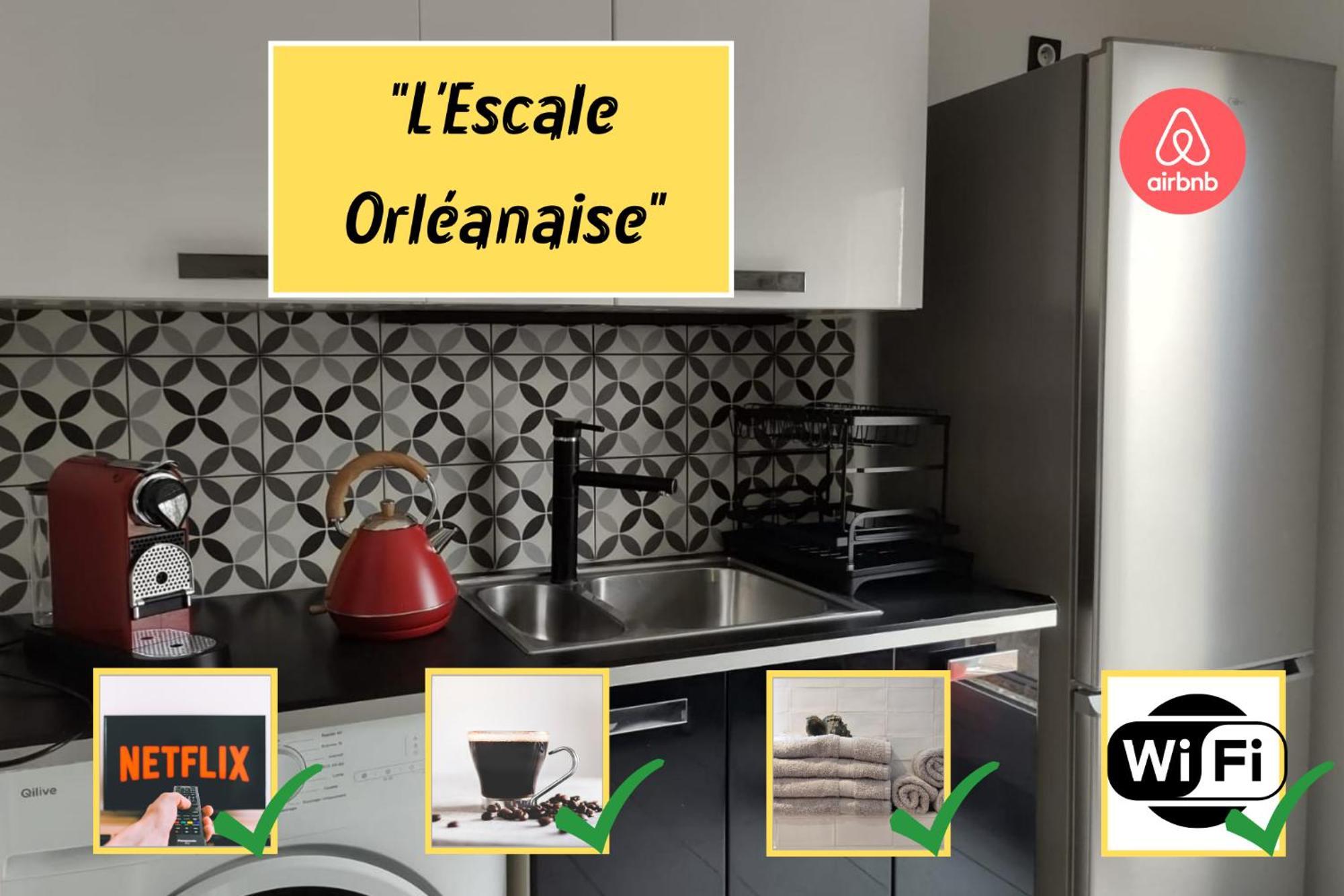 Ferienwohnung L'Escale Orleanaise Exterior foto